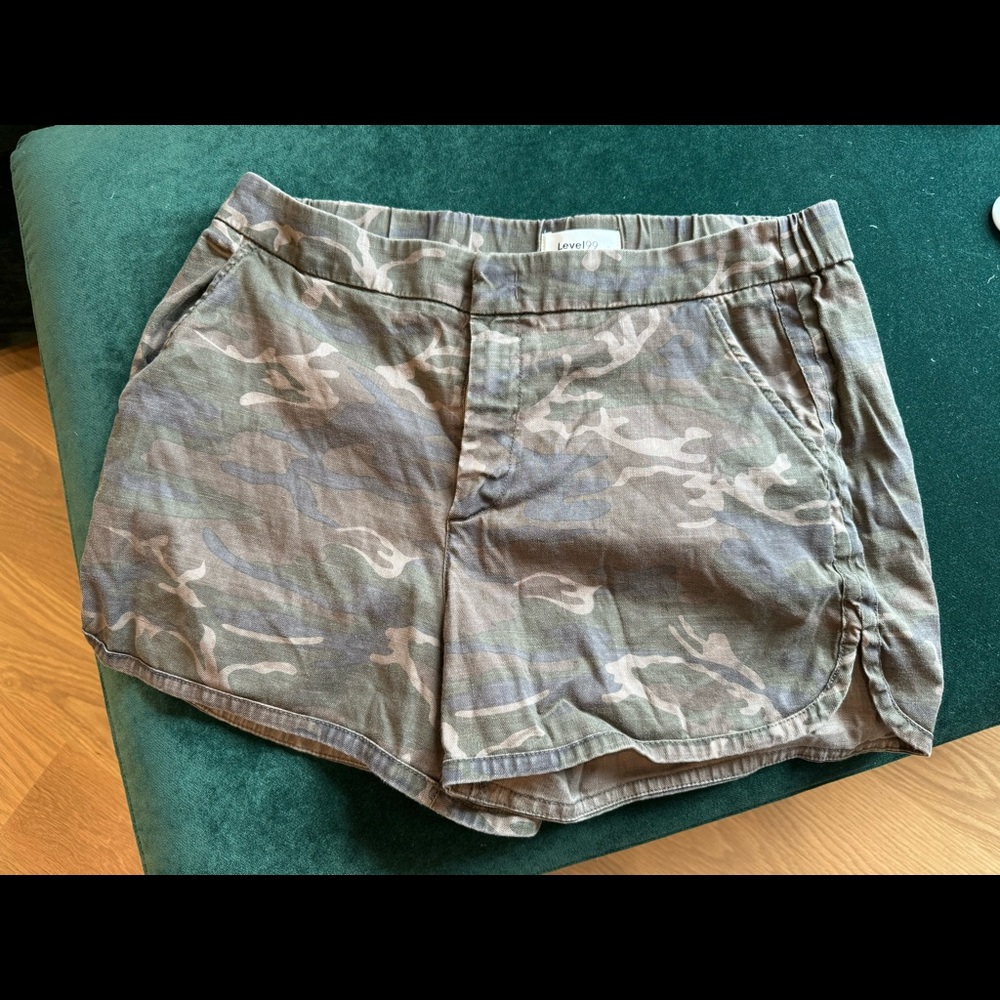 Camo shorts- level 99 brand from evereve